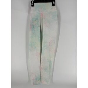 ZELOS Studio Strength White Dye 7/8ths Ankle Leggings -‎ Size M